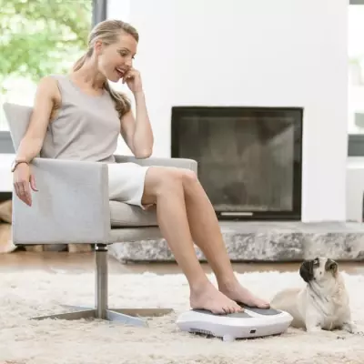 Appareil de massage des pieds Shiatsu FM 883 Blanc