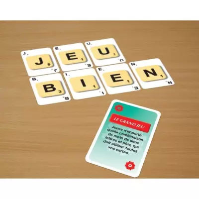 Scrable cartes - 3 jeux en 1 pour des heures de fun - MEGABLEU