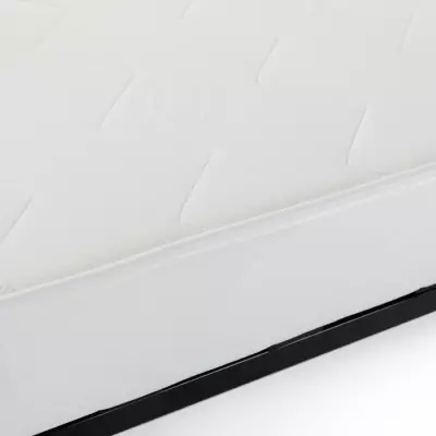 Canapé clic clac 3 places gris anthracite - Matelas 14 cm - MEGAN