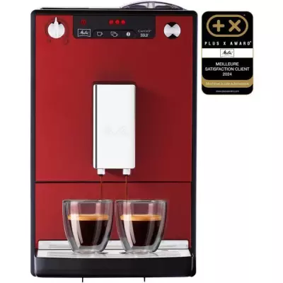 Machine à Café broyeur à Grain MELITTA Solo - Rouge Chili - Compact et Performant Machine à Café broyeur à Grain MELITTA Solo - Rouge Chili - Compact et Performant