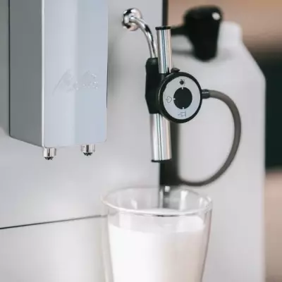 Machine à café expresso Melitta Solo & Perfect Milk E957-203 - Argent