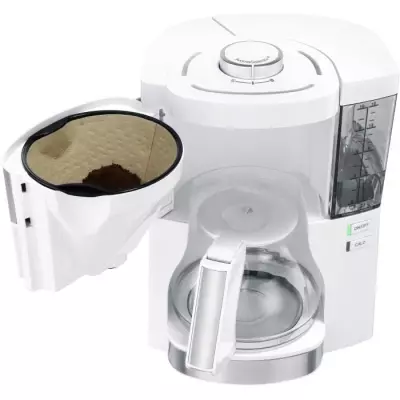 Cafetière filtre Melitta Look V Perfection - AromaSelector - Protection anti-calcaire 3 en 1 - 10 tasses