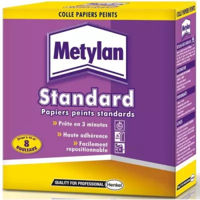 Colle Papiers Peints METYLAN Universal 250g - Facile à utiliser