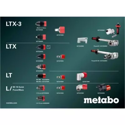 Perceuse visseuse sans fil METABO - BS 18 LT BL Q - 18V / MetaBOX 145