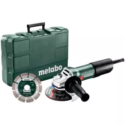 Meuleuse d'angle filaire METABO W 850-125 - Avec Disque Diamanté