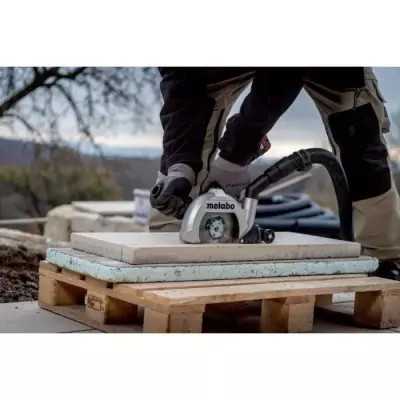 Meuleuse d'angle sans fil METABO WVB 18 LTX BL 15-125 Quick - 18V