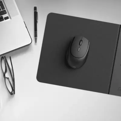 Souris sans fil + tapis chargeur - MOBILITY, compact et performant