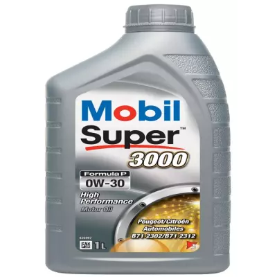 Booster vos performances avec l'additif MOBIL Super 3000 Formula-P - Synthétique 0W30 1L