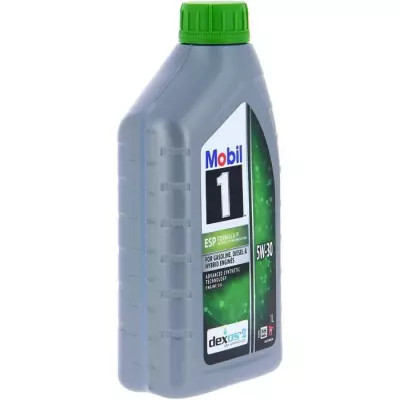 Bidon huile de moteur MOBIL1 - 5W30 ESP Formula P - 1L - 4 saisons