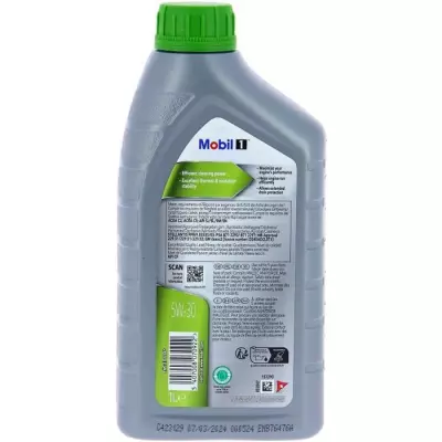 Bidon huile de moteur MOBIL1 - 5W30 ESP Formula P - 1L - 4 saisons