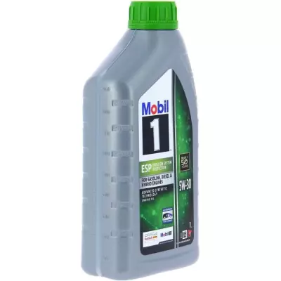 Bidon huile moteur MOBIL1 5W30 ESP - 1L - 4 saisons