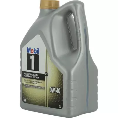 Bidon huile moteur MOBIL1 0W-40 FS 5L - Performances 4 saisons