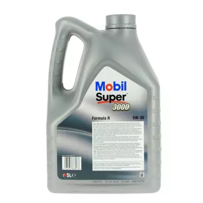 Huile-Additif MOBIL SUPER 3000 Formula-R - Synthetique / 5W30 / 5L