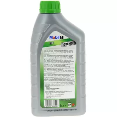 Améliorez les performances avec MOBIL 1 ESP X3 - 0W40 1L