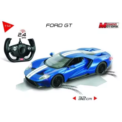 Véhicule radiocommandé Ford GT avec effets lumineux - Échelle 1:14