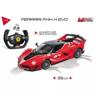 Véhicule radiocommandé Ferrari FXXK Evo MONDO MOTORS - Effets lumineux - 1:14ème