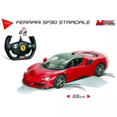 Véhicule radiocommandé Ferrari SF90 Stradale - Effets lumineux - Échelle 1:14