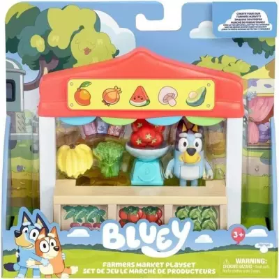Figurines Bluey Le Marché: Univers Miniature - Garage Miniature