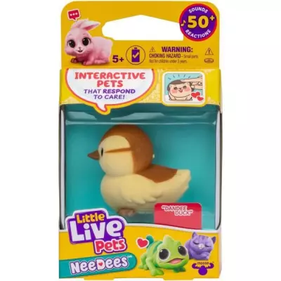 Peluche interactive Lil' Needees - Moose Toys