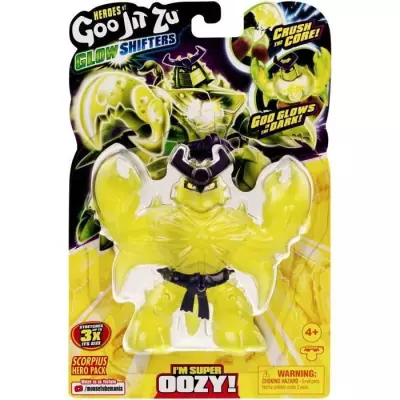 Figurines 11cm Glow Shifters - MOOSE TOYS - GOO JIT ZU Saison 5 - Pour Enfant de 4 ans et plus