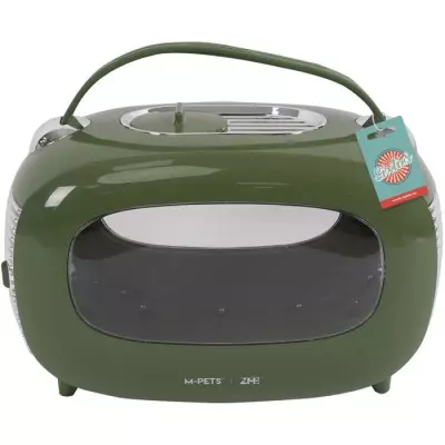 Caisse de transport M PETS SIXTIES Classic - Transport stylé pour petits animaux