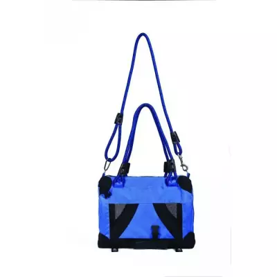 Sac de transport 2 en 1 M PETS - Bleu - Pliable et léger