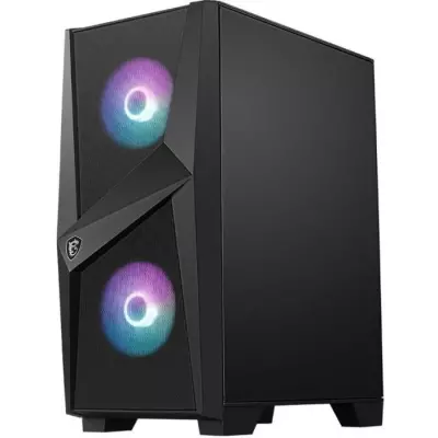 Boitier PC MSI MAG FORGE 100R - Noir - Verre trempé - ATX
