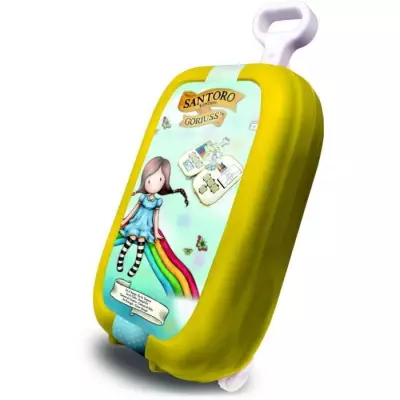 Trolley MULTIPRINT Gorjuss - 7 tampons, 5 crayons, 18 feutres