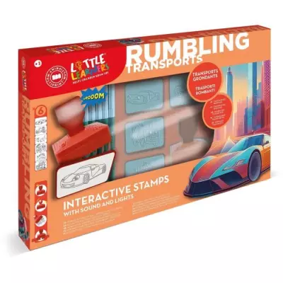 Coffret tampon sonore pour les petits fans de transports