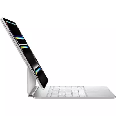 Clavier Magic Keyboard pour iPad Pro 13" - Blanc - Compact et élégant