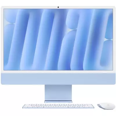 iMac 24 Bleu | SSD 256Go | RAM 16Go | Puce M4 CPU 10 coeurs