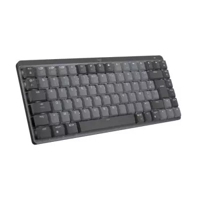 Clavier Sans Fil Logitech MX Mini Mécanique Rétroéclairé Graphite