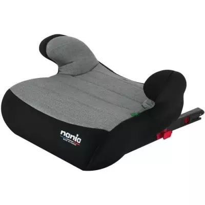 Rehausseur isofix ALPHIX pour enfants de 8 à 12 ans - Gris
