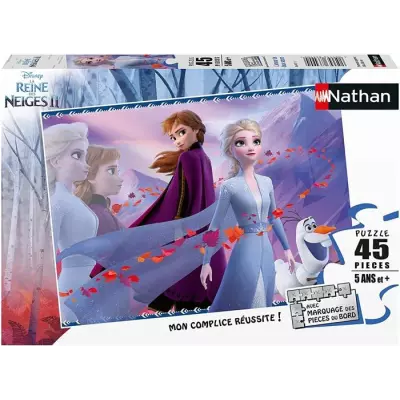 Puzzle La Reine des Neiges 2 - 45 pièces - Amour de deux sœurs