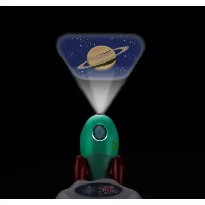 Fusée spatiale enfant National Geographic - Projecteur et Veilleuse