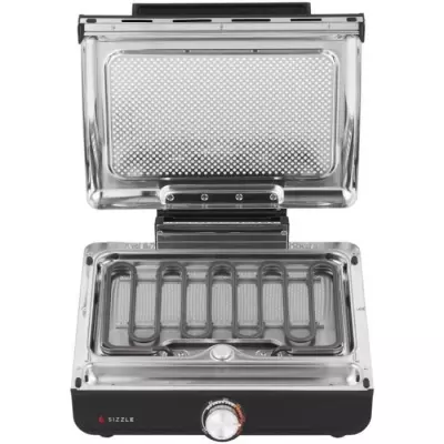 Grill intérieur Ninja Sizzle GR101EU - Noir - Compact et polyvalent