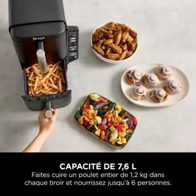 Friteuse sans huile Ninja SL300EU Double Stack - 7,6 l