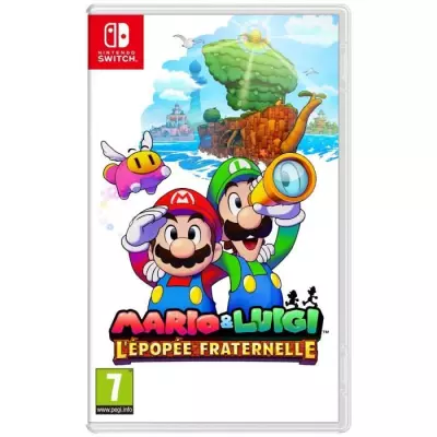 Découvrez Mario & Luigi: L'Épopée Fraternelle - Jeu Nintendo Switch