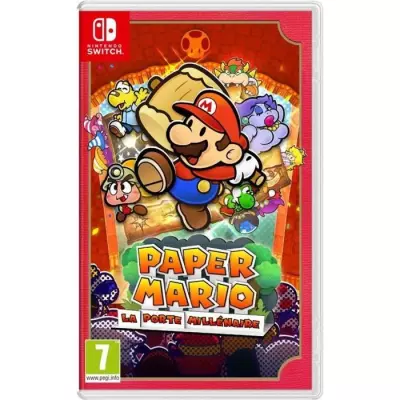 Paper Mario: La Porte Millénaire - Jeu Nintendo Switch compact et divertissant