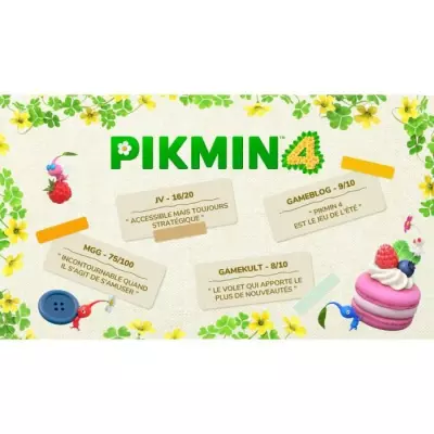 Pikmin 4: le jeu Nintendo Switch compact et fascinant!