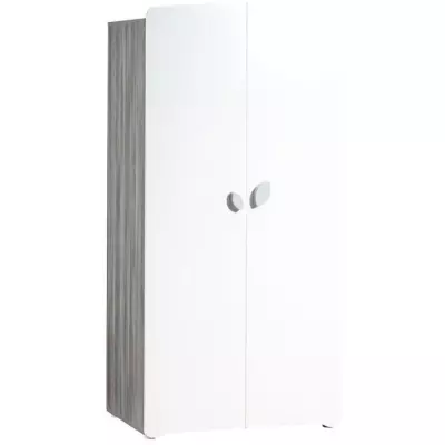 Armoire bébé Leaf - Blanche - Bois certifié PEFC