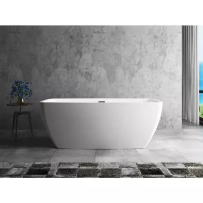 Baignoire ilot OCEANIC Stellã - Blanc - Dimensions compactes