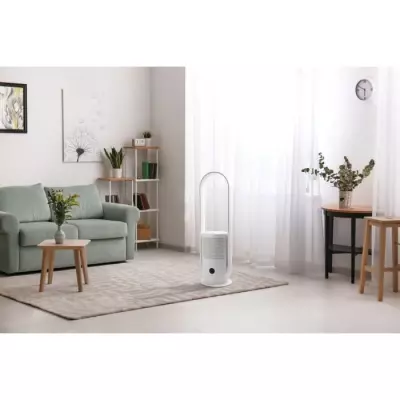 Ventilateur Purificateur d'Air OCEANIC - Sans pale - Oscillation - 35W - H.80 cm
