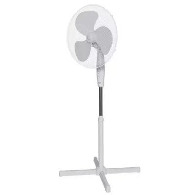 Ventilateur sur pied Oceanic 45W - Diamètre 40 cm - Blanc