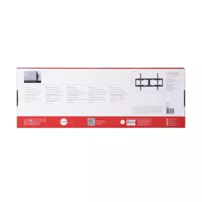 Support mural TV inclinable pour écran de 81 à 229 cm : robustesse jusqu'à 100kg