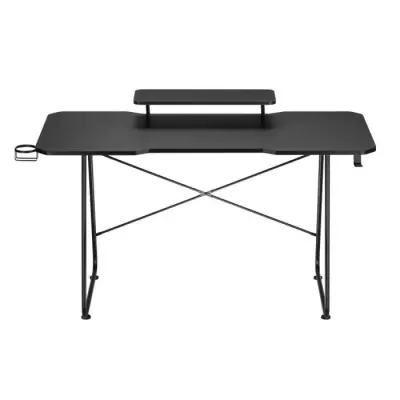 Bureau Gaming OPLITE ATIKA T10 XL Noir - Design Noir Élégant