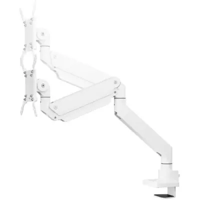 Support d'écran articulé pour bureau OPLITE MT57 Blanc - Fixation écran