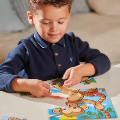 Les amis de la jungle - Puzzle éducatif - ORCHARD