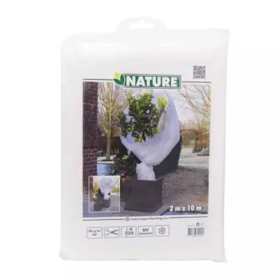 Nature Couverture polaire d'hiver 30 g/m² Blanc 2x10 m - Protection pour Culture