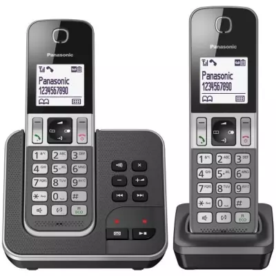 Pack Téléphone sans Fil Panasonic KX-TGD322FRG avec Répondeur Numérique
